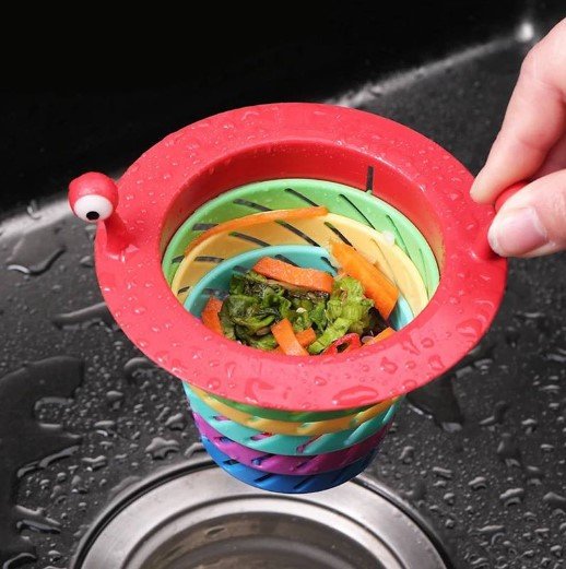 Rainbow Color Monster Kitchen Sink Strainer