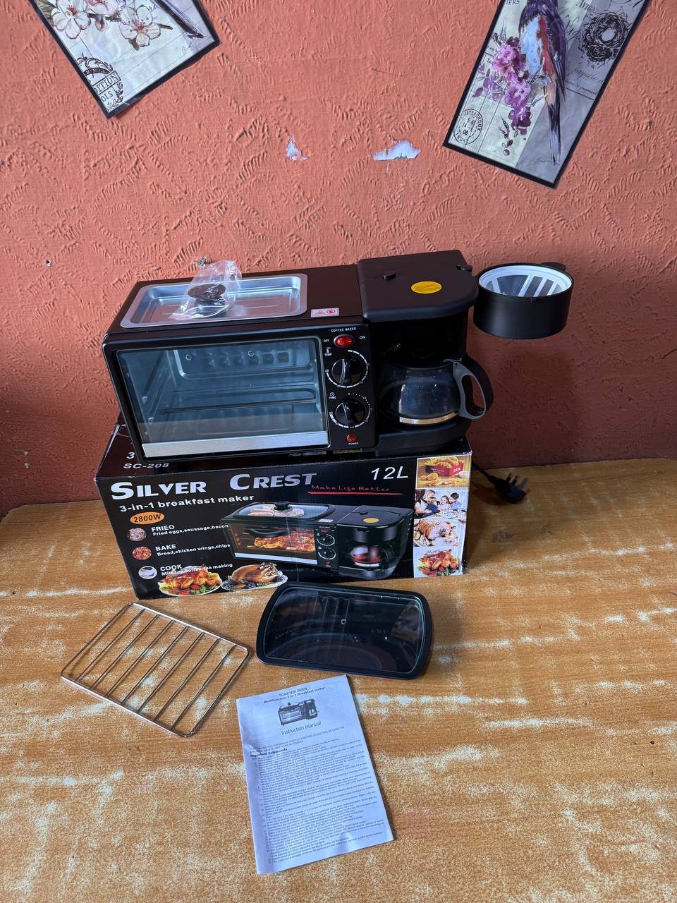 Silver crest 3 in 1 breakfast Maker