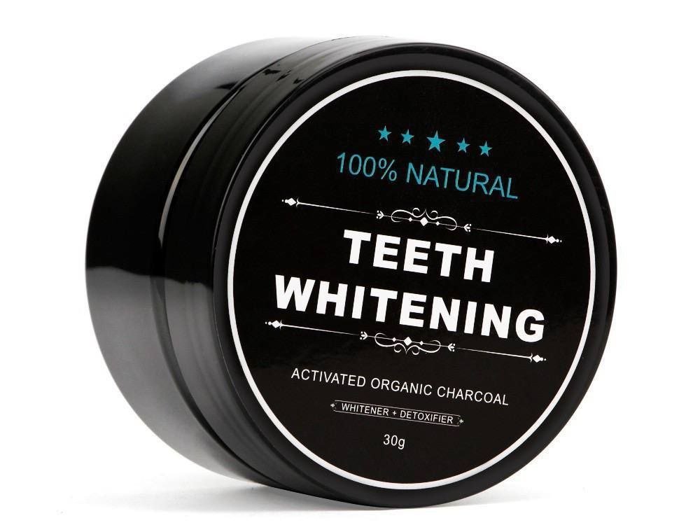 Charcoal teeth whitner