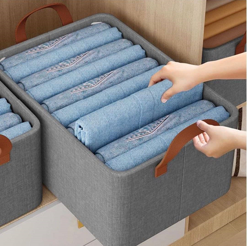 Foldable storage organiser