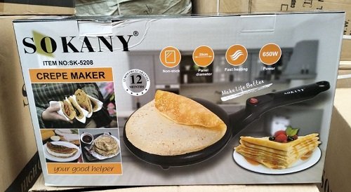 Sokanny crepe maker